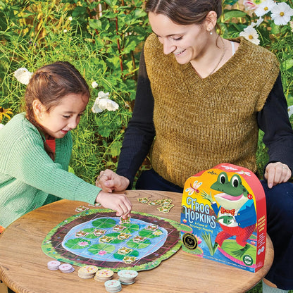 eeBoo Gathering a Garden Board Game - Award Winning Patience & Plant Counting Garden Game, Screen-Free Fun for 2-4 Players, Kids Ages 5 and up