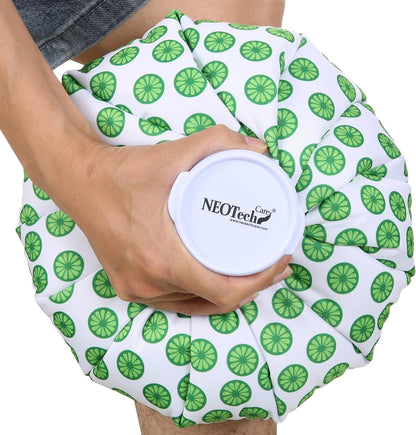 Neotech Care Ice Bag with Screw Top Lid (Smiley Face Design, 8 inch)