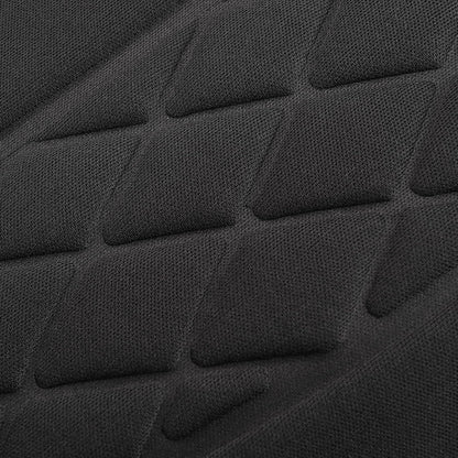 Car Seat Cushions, Car Seat Cover Foldable Portable Seat Cover | Comfortable Breathable Car Seat Cushion for Back and Seat Cushions with Bottom Anti Slip Silicon(1 Pack/Black)
