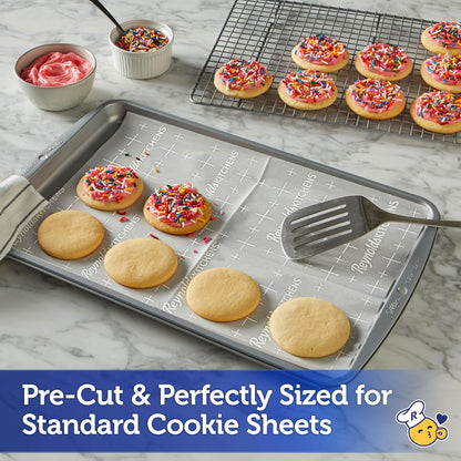 Reynolds Kitchens Air Fryer Liners Disposable, Unbleached Parchment Paper Sheets, 50 Count | Pre-Cut Disposable Parchment Paper Sheets, Fits Round and Square Air Fryers, Safe Up To 400F, Perforated For Better Airflow