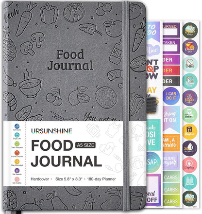 Food Journal - Journal for Women Weight Loss, 5.8" x 8.3