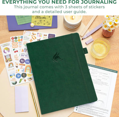 Clever Fox Mental Health & Anxiety Journal CBT Prompts 5.8x8.3 Lavender