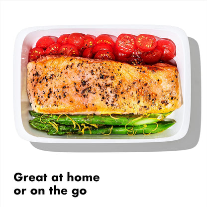 OXO Good Grips Prep and Go Container With Colander - Ocean Blue