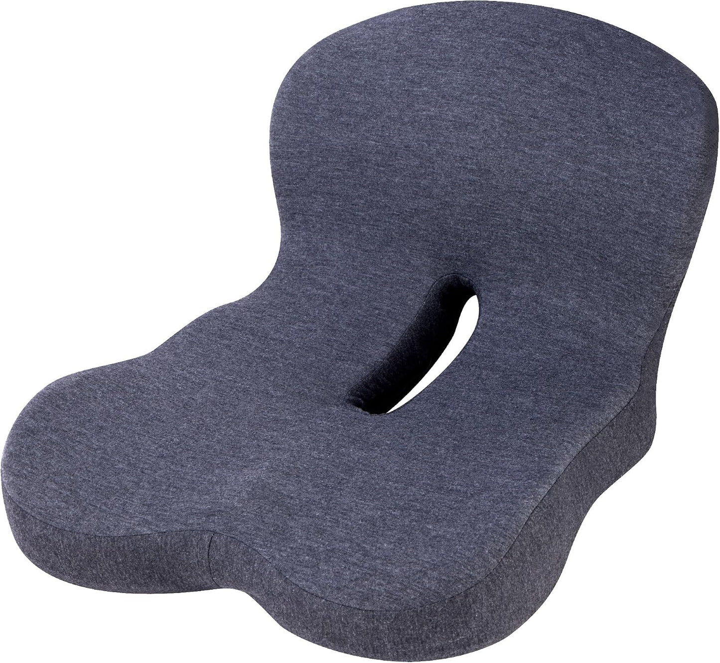 Memory Foam Car Seat Cushion – Ergonomic Driver Seat Cushion for Sciatica & Tailbone Pain, Breathable Non-Slip Car Seat Pad with Lumbar Support for Car, Truck, SUV, Office Chair