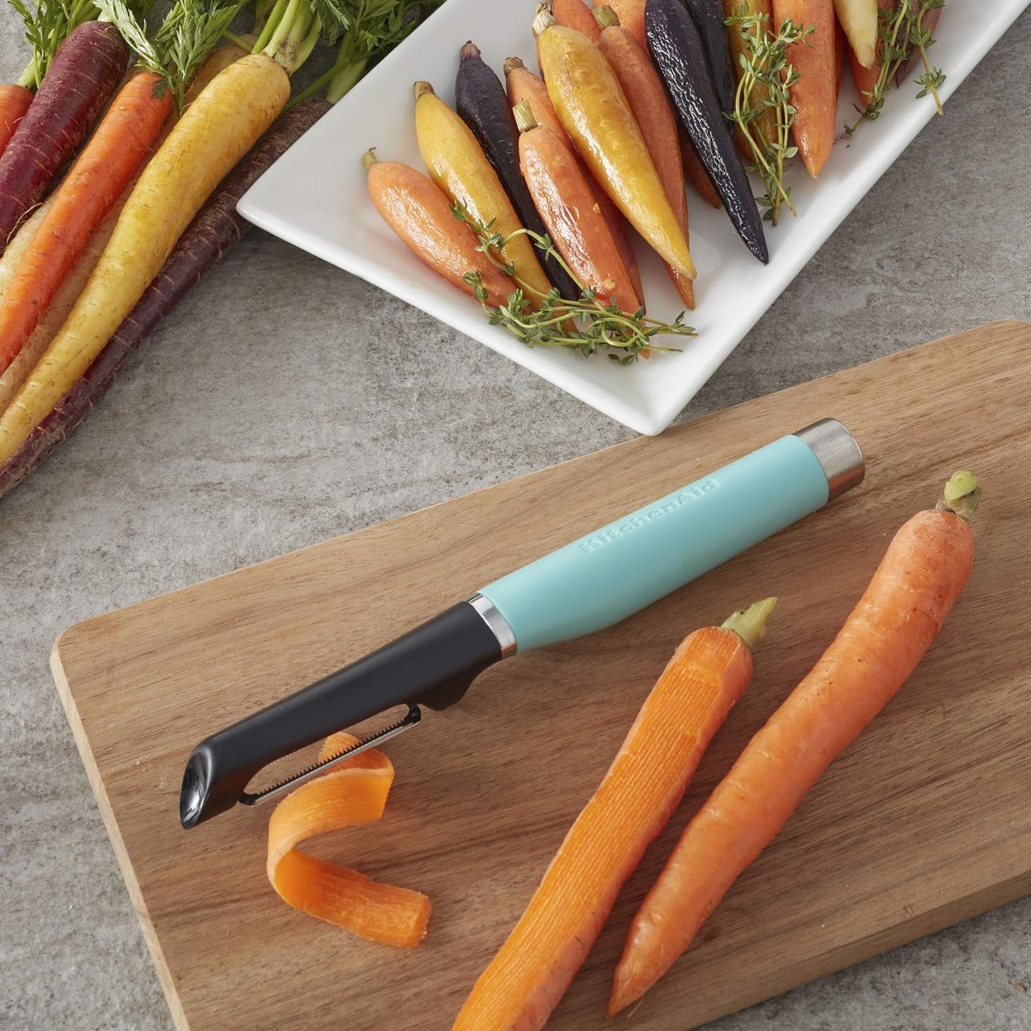 KitchenAid Gourmet Euro Peeler, 8.7-Inch, Pistachio