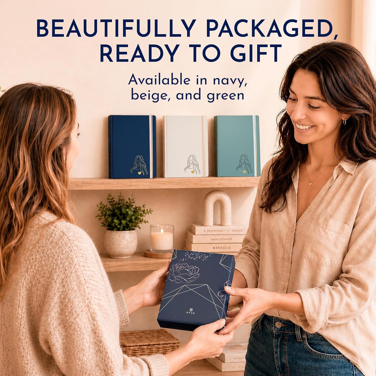 Premium Gratitude Journal for Men – 6 Month Guided Daily Prompts, Habit Tracker – Hardcover, 249 Pages, Lay Flat, 100gsm Paper – Mens Mindfulness Gifts, Mental Health, Self Mastery, Gift Boxed