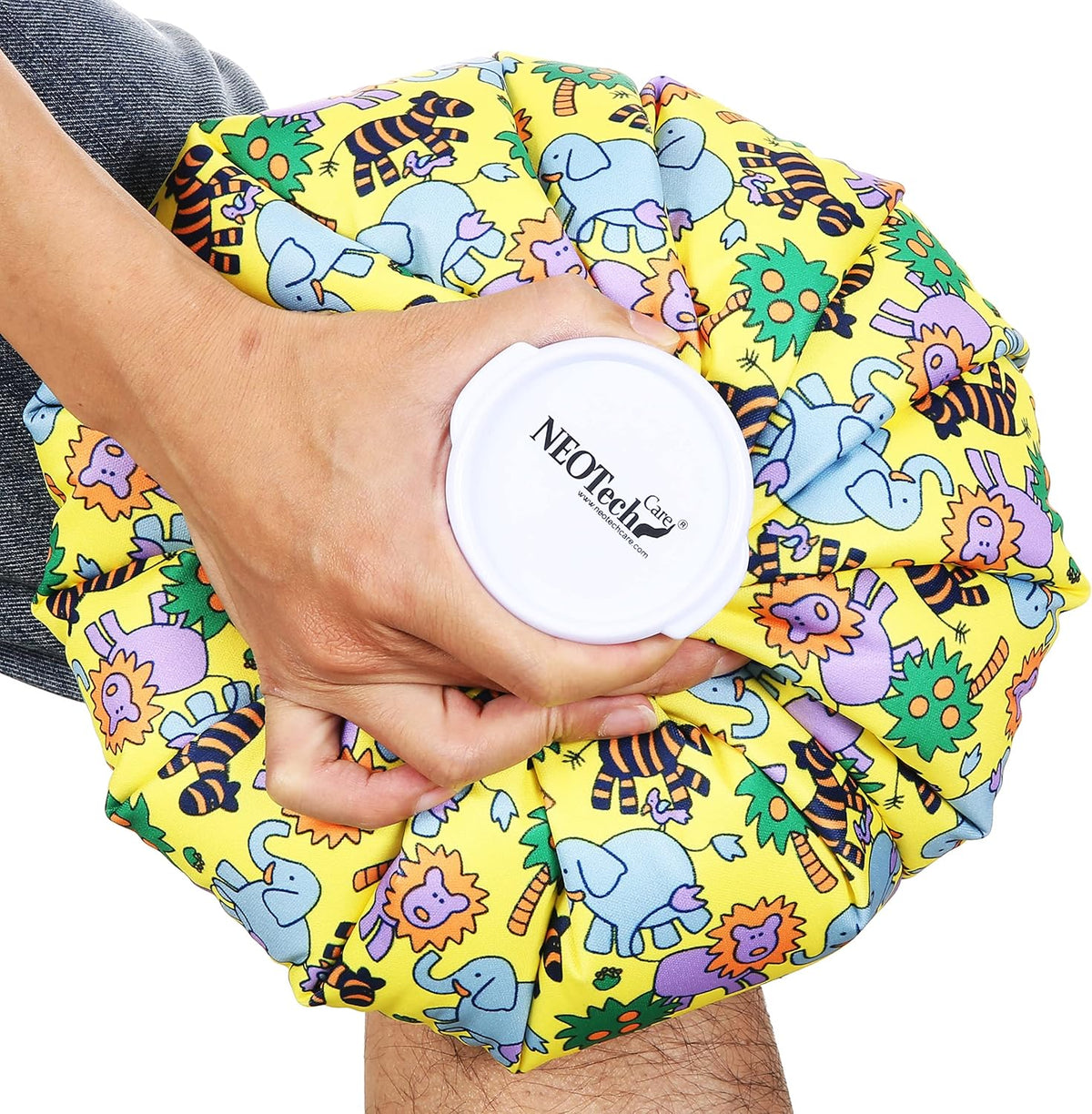 Neotech Care Ice Bag with Screw Top Lid (Smiley Face Design, 8 inch)