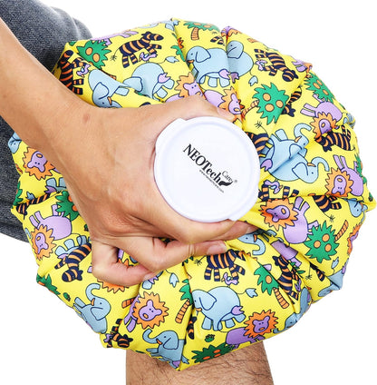 Neotech Care Ice Bag with Screw Top Lid (Smiley Face Design, 8 inch)