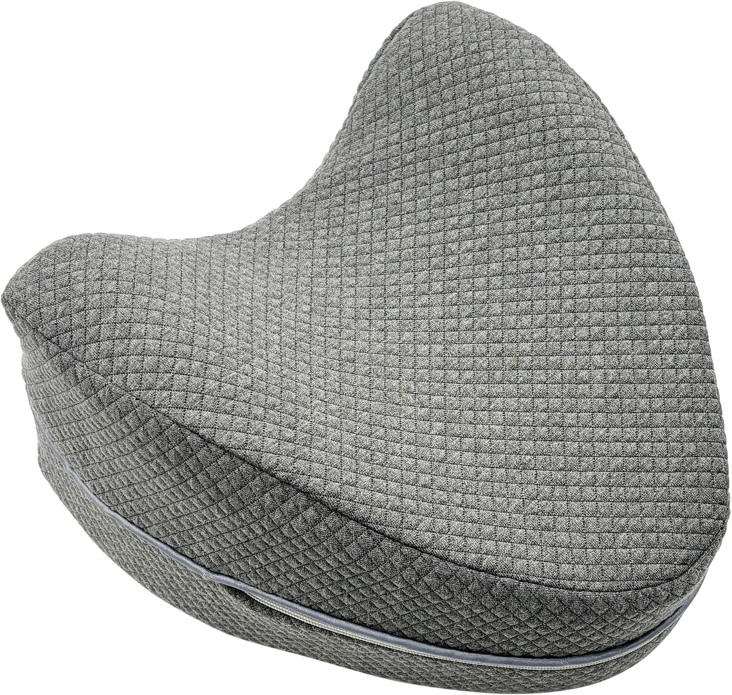 Knee Pillow Cover for Contour Legacy Knee Support Pillow (Gray) | Leg Pillowcase for Contour Legacy Knee Pillow, Knee Pillowcase for Contour Legacy Pillow for Side Sleepers, Cover Only