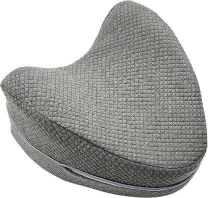 Knee Pillow Cover for Contour Legacy Knee Support Pillow (Gray) | Leg Pillowcase for Contour Legacy Knee Pillow, Knee Pillowcase for Contour Legacy Pillow for Side Sleepers, Cover Only