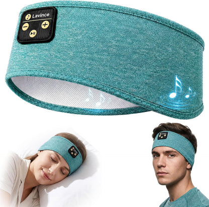 Sleep Headphones Headband, Bluetooth 5.4 Sleeping Headphones for Side Sleepers, Wireless Headband Headphones with Ultra-Thin Stereo Speakers for Sports, Workout, Travel, Meditation