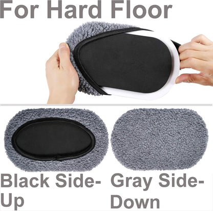 9-1/2in X 5-3/4in.Furniture Moving Kit (8pcs) for All Floor Types/Multi-Surface 2-in-1 Reusable Furniture Carpet Slider with Hardwood Glides/Furniture Sliders&Sock Gliders