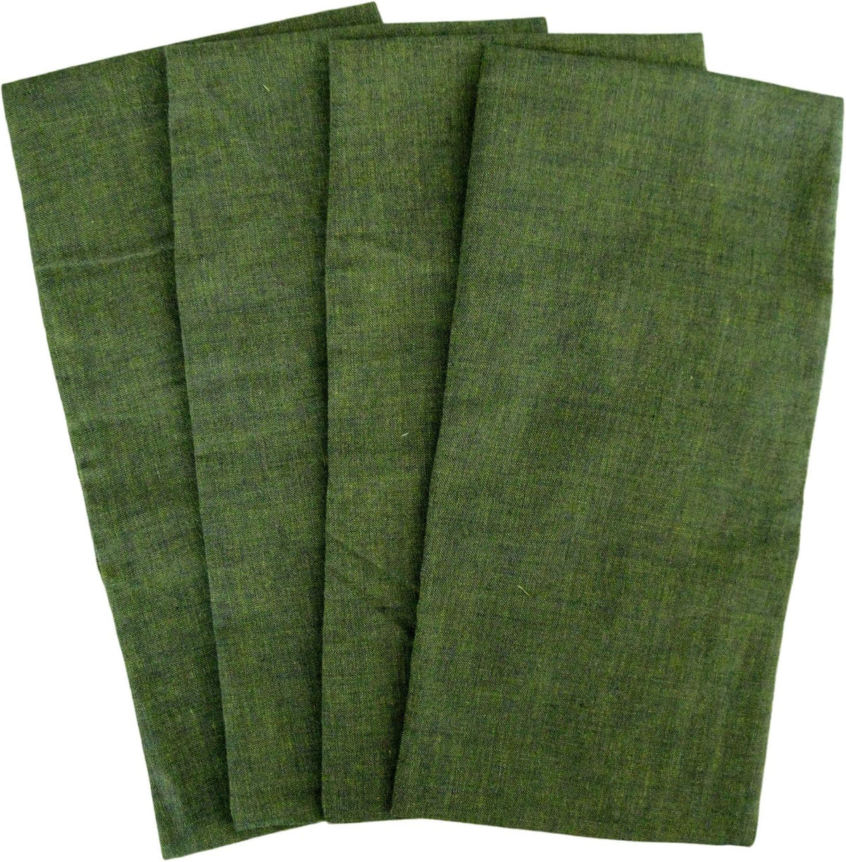 Eye Pillow Cover Pack of (4) - 4.5 x 9 - Soft Cotton Washable - fits Most Eye Pillows - Yoga Massage Meditation spa - USA Made - Bulk - Beige Natural