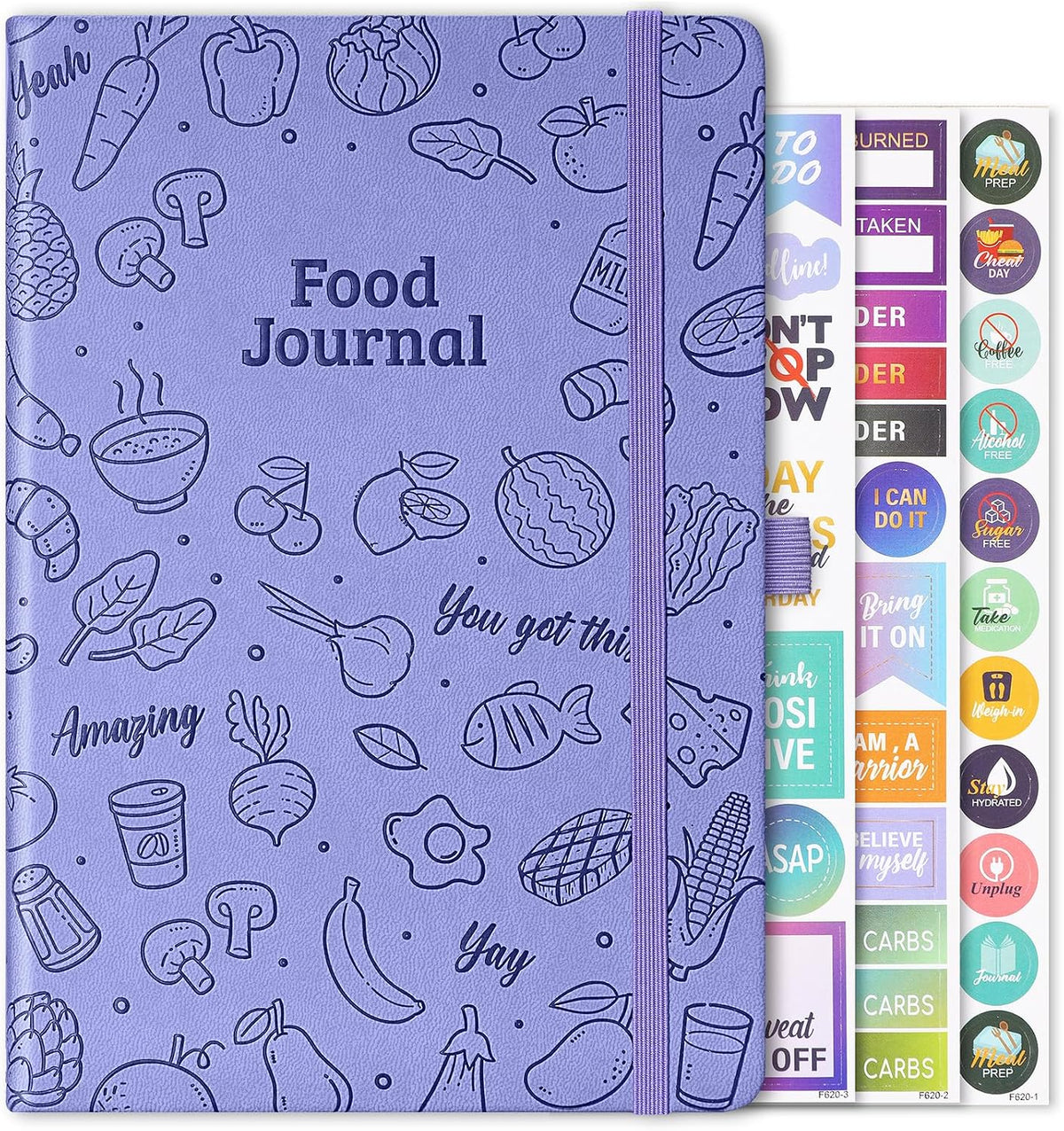 Food Journal - Journal for Women Weight Loss, 5.8" x 8.3