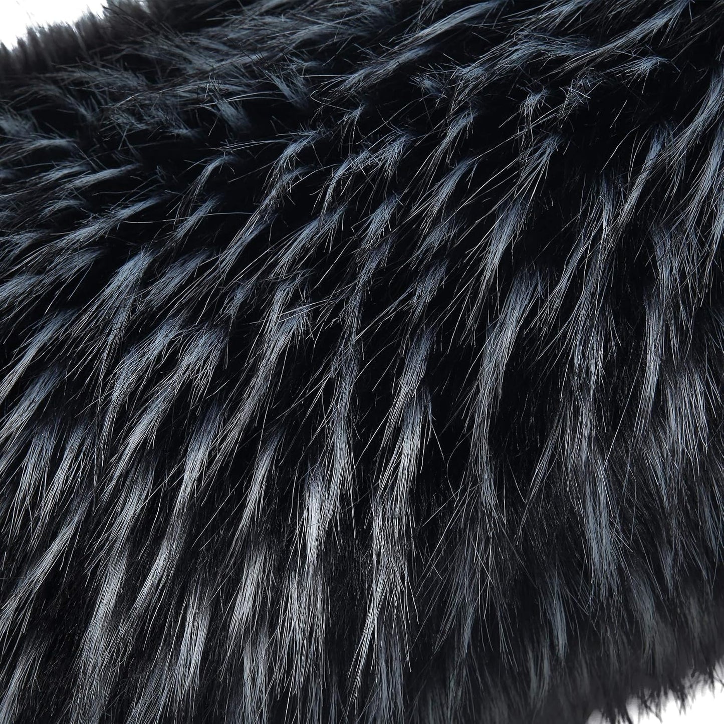 LA CARRIE Faux Fur Hand Muffs Women Winter Warmer Fuzzy Pouch Furry Plush Muffler Wedding Girl Kids Elegant Luxury Chic