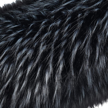 LA CARRIE Faux Fur Hand Muffs Women Winter Warmer Fuzzy Pouch Furry Plush Muffler Wedding Girl Kids Elegant Luxury Chic
