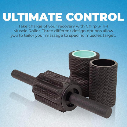 Chirp Focus Muscle Roller Handle for 4" Focus Wheel, 15.5"