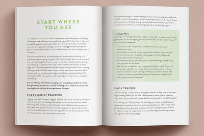 Mental Health Tracker: A Daily Journal to Manage Anxiety and Create Healthy Habits