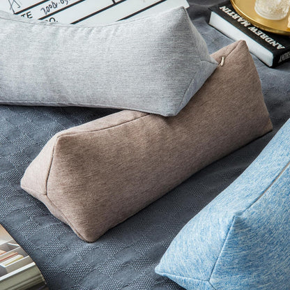 Buckwheat Neck Support Pillow Cervical Neck Cylinder Bolster Pillow,Buckwheat Hulls Adjustable Roll Pillow,Neck Pain Relief for Back and Side Sleepers Round Pillows for Lunch Break beige, 6*15 inch
