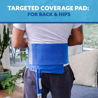 Polar Active Ice® 3 in 1 Knee, Ankle, & Elbow Therapy pad 12.5” x 10.5” with Attached Belts. Use only with The Polar Active Ice #AIS Therapy System.