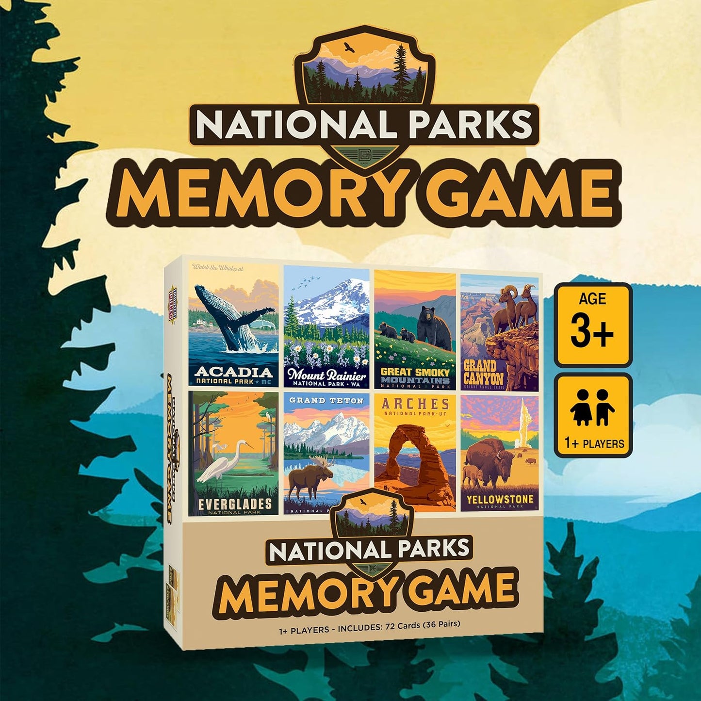Masterpieces Farmer's Almanac Backyard Garden Flowers Memory Matching Game for Adults - 68 Cards Featuring Beautiful Flower Art, Educational & Engaging, Ages 14+