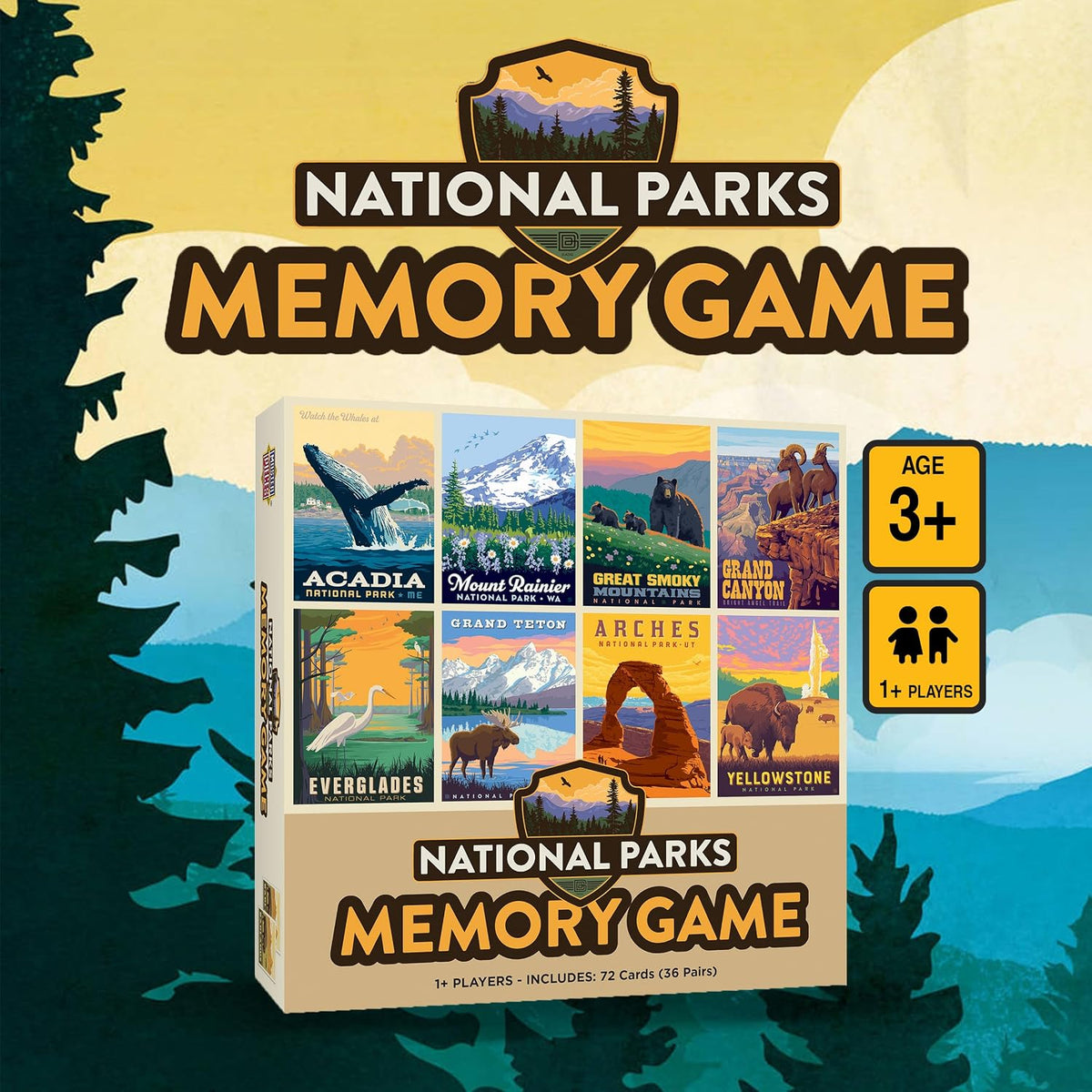 Masterpieces Farmer's Almanac Backyard Garden Flowers Memory Matching Game for Adults - 68 Cards Featuring Beautiful Flower Art, Educational & Engaging, Ages 14+
