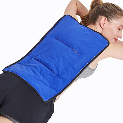Koo-Care Large Flexible Gel Ice Pack for Injuries Reusable Hot Cold Compress - Fit for Shoulder Arm, Back, Hip, Knee, Shin, Foot Pain Relief, Swelling, Physical Therapy (L, 11" x 14") Pack of 2