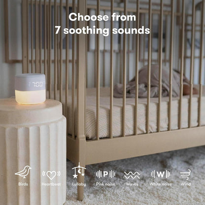 Frida Baby 3-in-1 Alarm Clock, Sound Machine, Nightlight, Bluetooth Enabled
