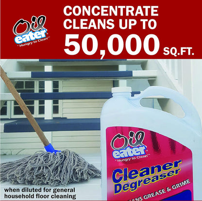 Oil Eater Original 1 Gallon Cleaner, Degreaser - Dissolve Grease Oil and Heavy-Duty Stains – Professional Strength