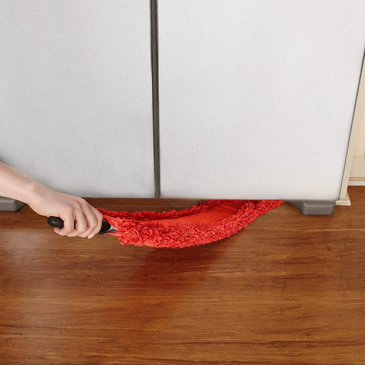 OXO Good Grips Under Appliance Microfiber Duster 4" x 1/2" x 33-1/2" h Orange