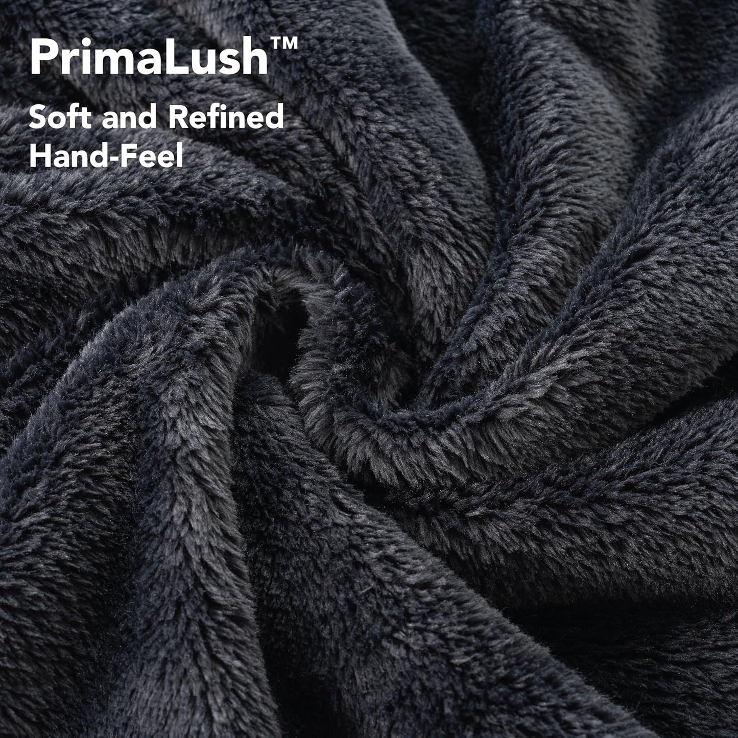 Berkshire Blanket Primalush™ Wearable Blanket, Cozy Loungewear Pocketed Plush Cape Wrap for Adults & Teens(Purple, One Size 58"X64")