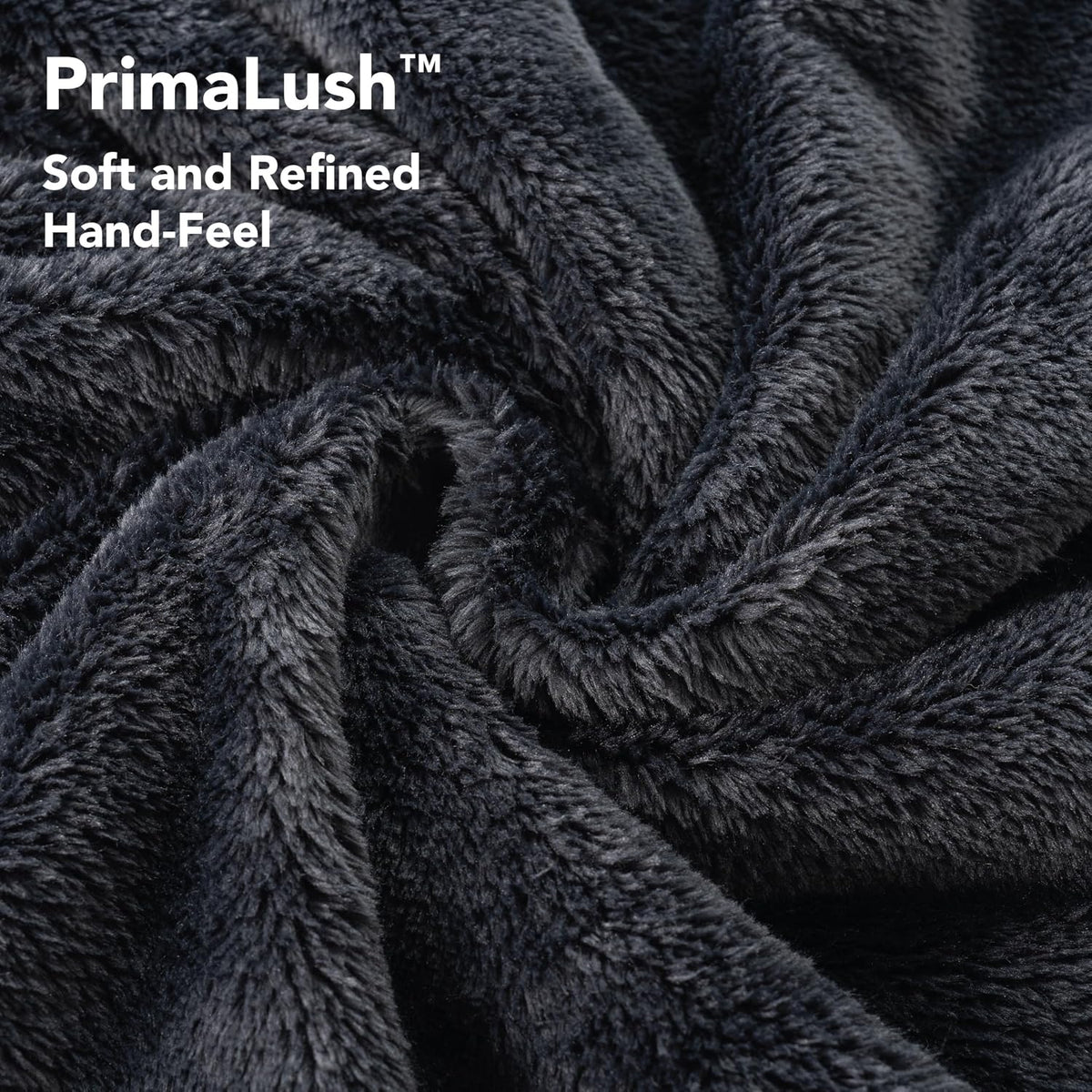 Berkshire Blanket Primalush™ Wearable Blanket, Cozy Loungewear Pocketed Plush Cape Wrap for Adults & Teens(Purple, One Size 58"X64")
