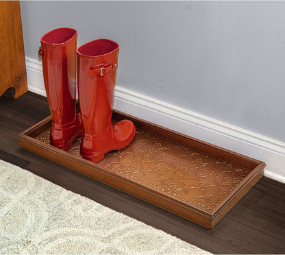 Good Directions 205VB Double Circles Copper Boot Tray Large