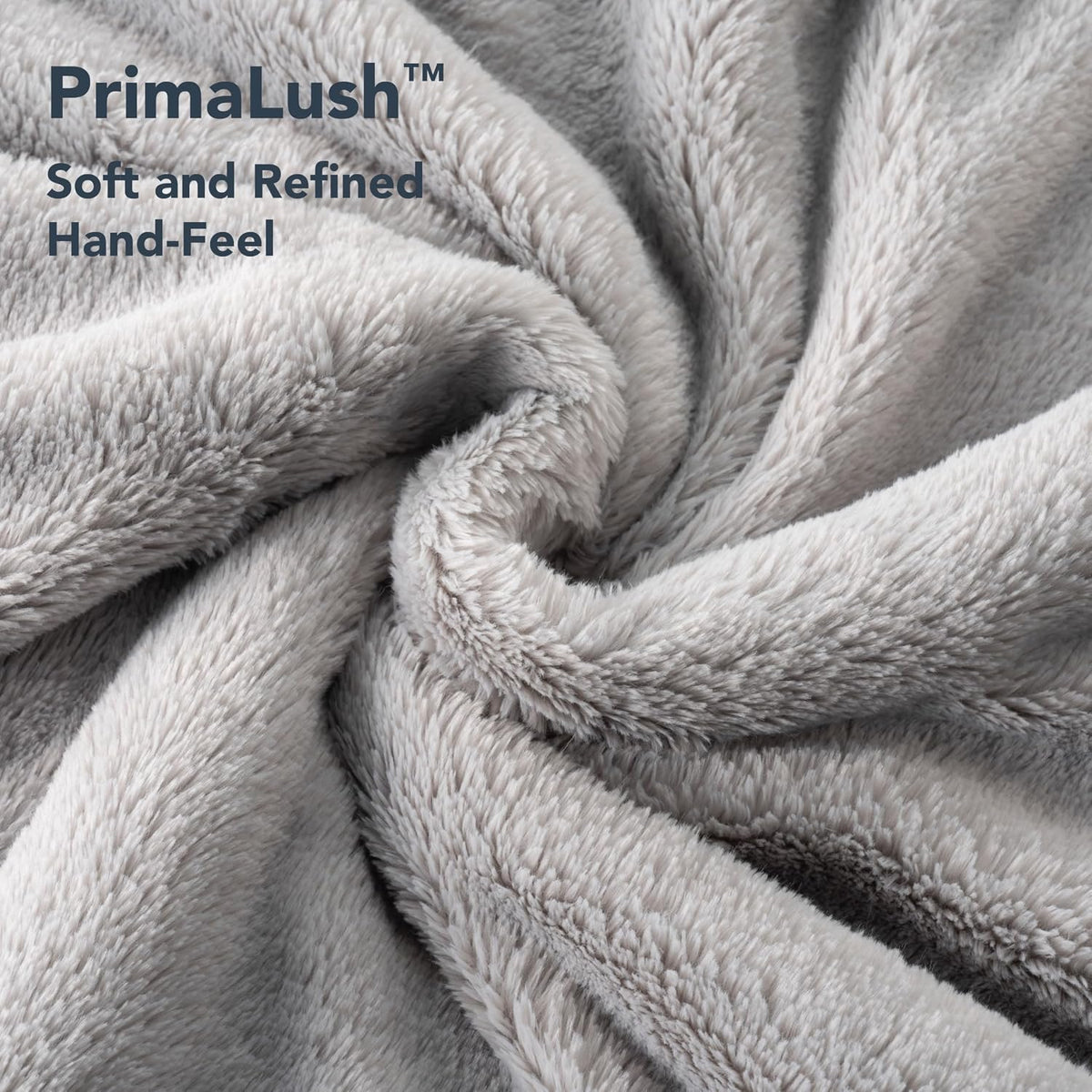 Berkshire Blanket Primalush™ Wearable Blanket, Cozy Loungewear Pocketed Plush Cape Wrap for Adults & Teens(Purple, One Size 58"X64")
