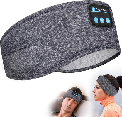 Sleep Headphones Headband, Bluetooth 5.4 Sleeping Headphones for Side Sleepers, Wireless Headband Headphones with Ultra-Thin Stereo Speakers for Sports, Workout, Travel, Meditation