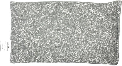 SacksyThyme Microwave Heating Pad for Cramps, Back, Neck, Shoulders, Leg Pain - Reusable Heat Pack, Hot Moist Microwavable Therapy Pack - Unscented Flaxseed Hot Compress Made in USA (Size: 12" x 7")