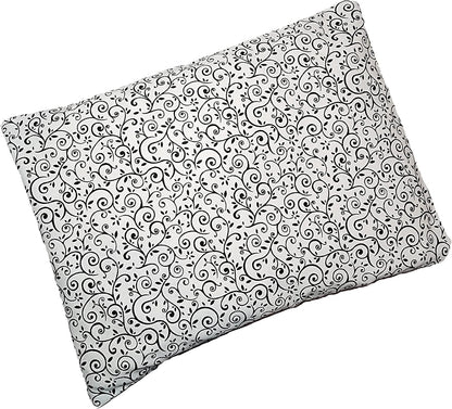 Microwavable Corn Filled Heating Pad and Cold Pack/Washable 100% Cotton Cover (Cross Hatch - Mint, 7.5in W x 11in L)