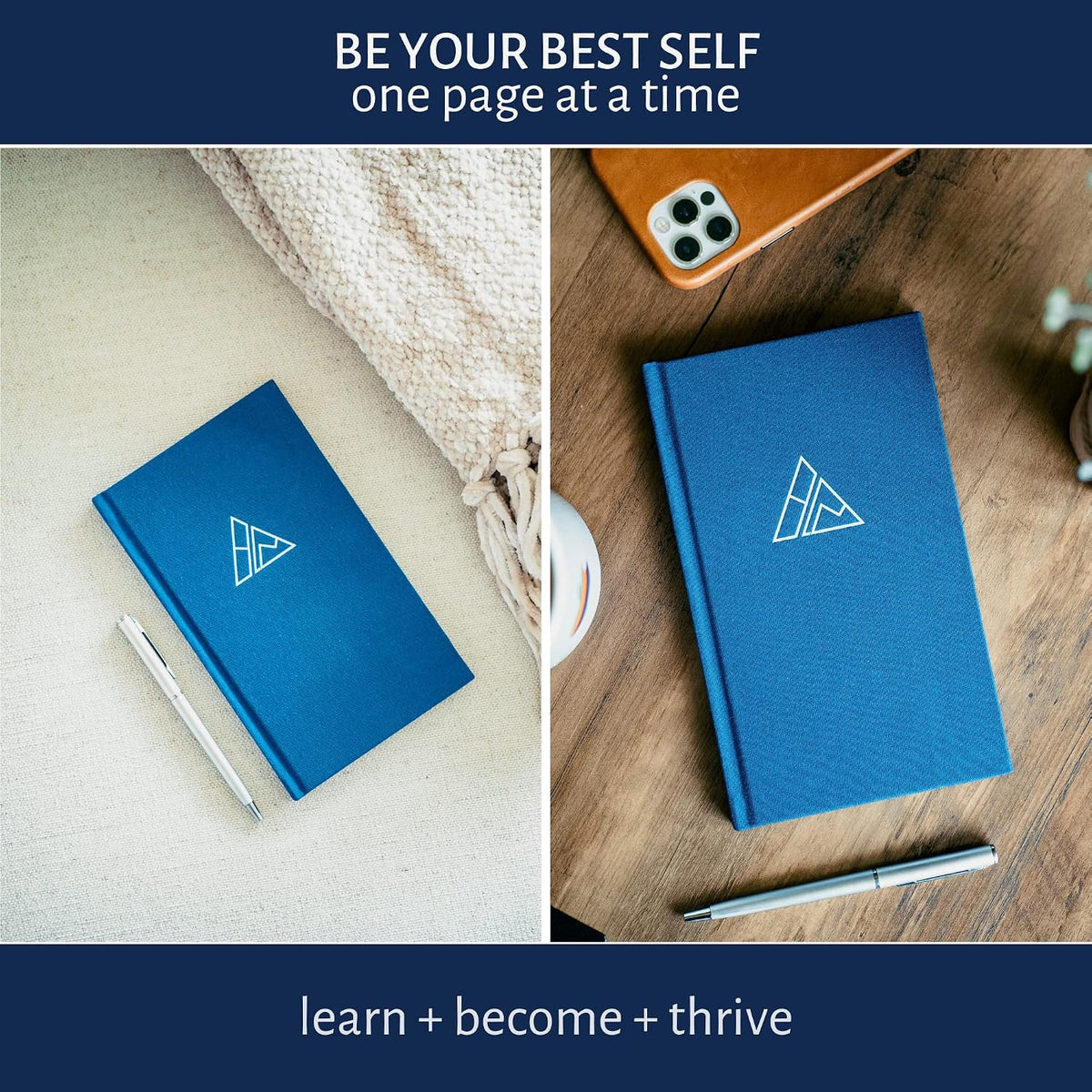Self-Mastery Journal for Men with Prompts - 13 Week Guided Gratitude Journal - 5 Minute Journal - Reflection Manifestation Journals for Mindfulness - Self Care Journal - Goal Journal for Women & Men