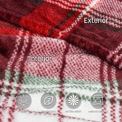 Catalonia Wearable Blanket with Sleeves for Women & Men, Fleece Wrap Throw | Cozy Sleeve Design for Hands-Free Comfort, Perfect for Reading, TV Time & Relaxing, Christmas & Birthday Gift