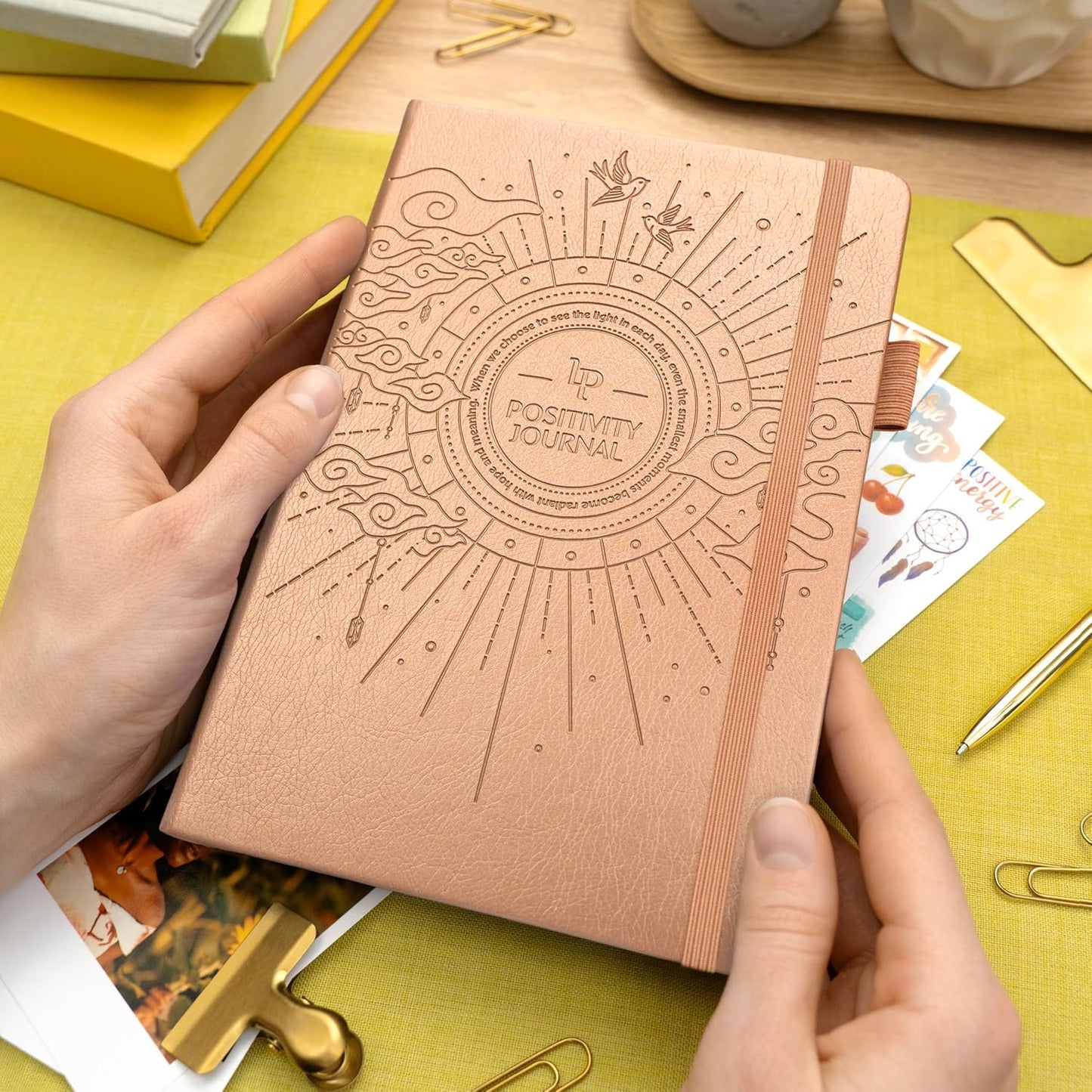 Legend Positivity Journal with Prompts – Guided Daily Affirmation Journal for Women & Men – Mental Health, Gratitude & Reflection Diary (Lavender)