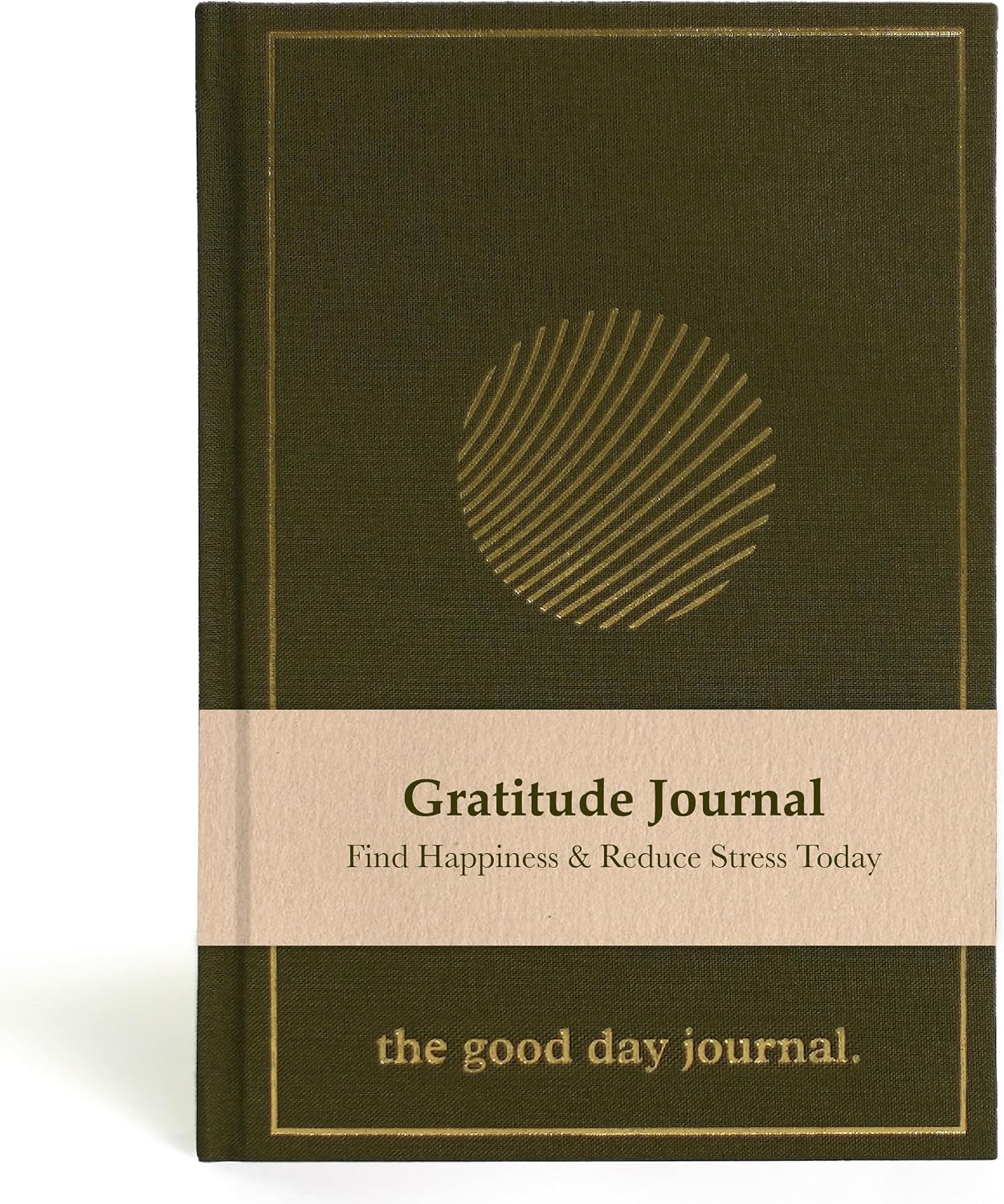 ANECDOTE. Gratitude Journal – The Good Day Journal for Happiness, Mindfulness and Reflection, Feel Happier and Less Stressed, Inspirational Daily Journal for Women & Men - Cream