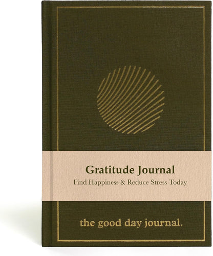 ANECDOTE. Gratitude Journal – The Good Day Journal for Happiness, Mindfulness and Reflection, Feel Happier and Less Stressed, Inspirational Daily Journal for Women & Men - Cream