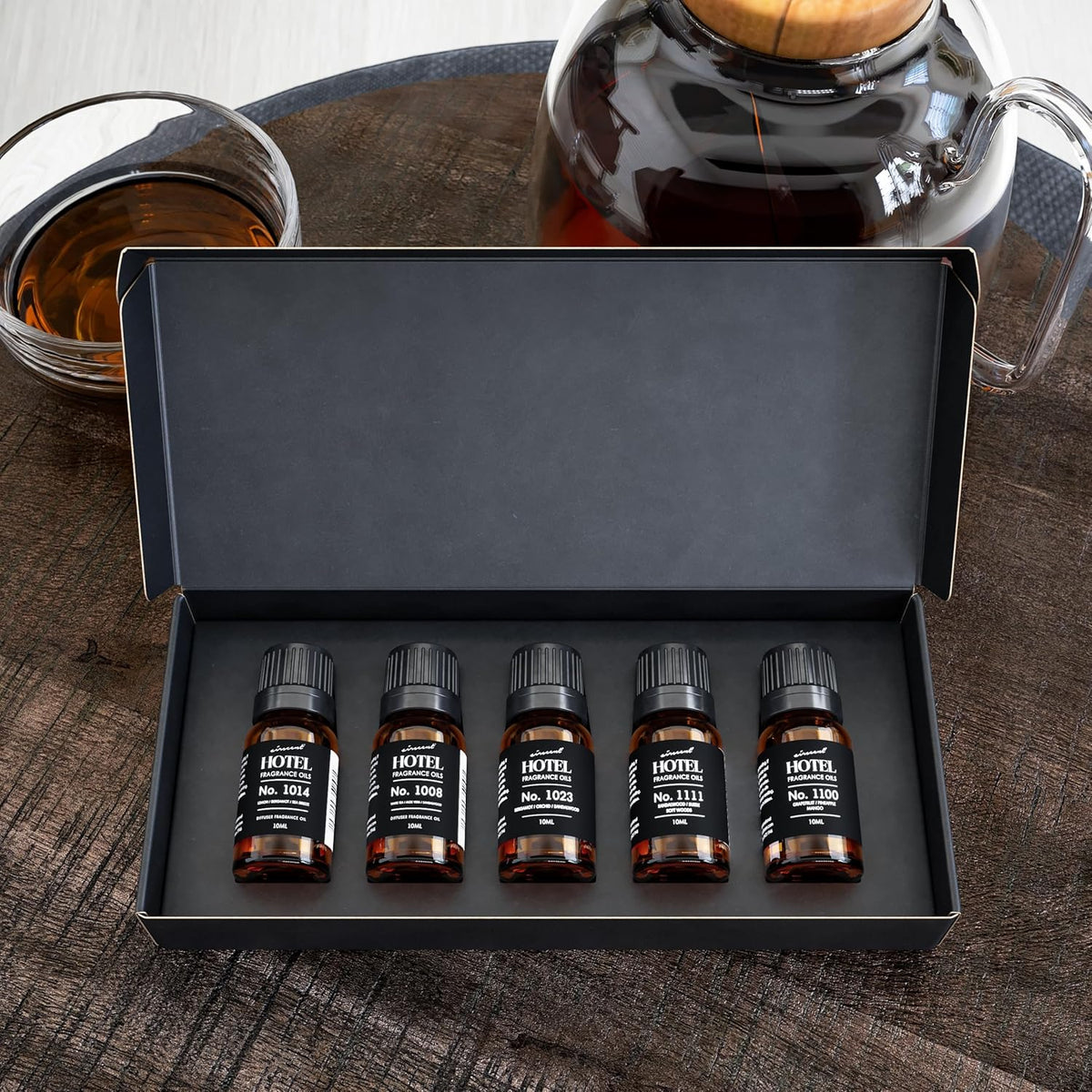 AirScent Hotel Diffuser Oil Gift Set - Buyers Best Picks 5 Pack - 10 mL