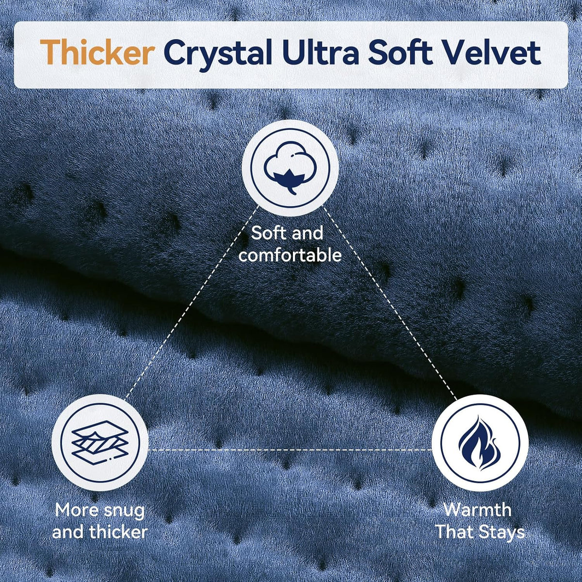 Heating Pad for Back, 17 x 33 in,9 Heat Settings,4 Timer, Gray