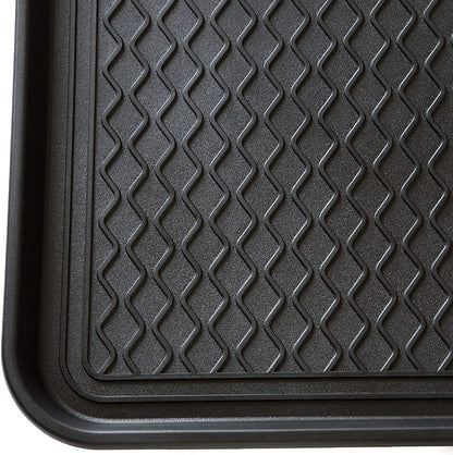 Large Multifunctional Boot Tray 2 Pack Boot Mat Washable Indoor or Outdoor Tray Mat Doormats for Shoes Boots Plants Pots Paint Tins Pet Bowls Car Storage, 30 x 15 x 1.2 Inches