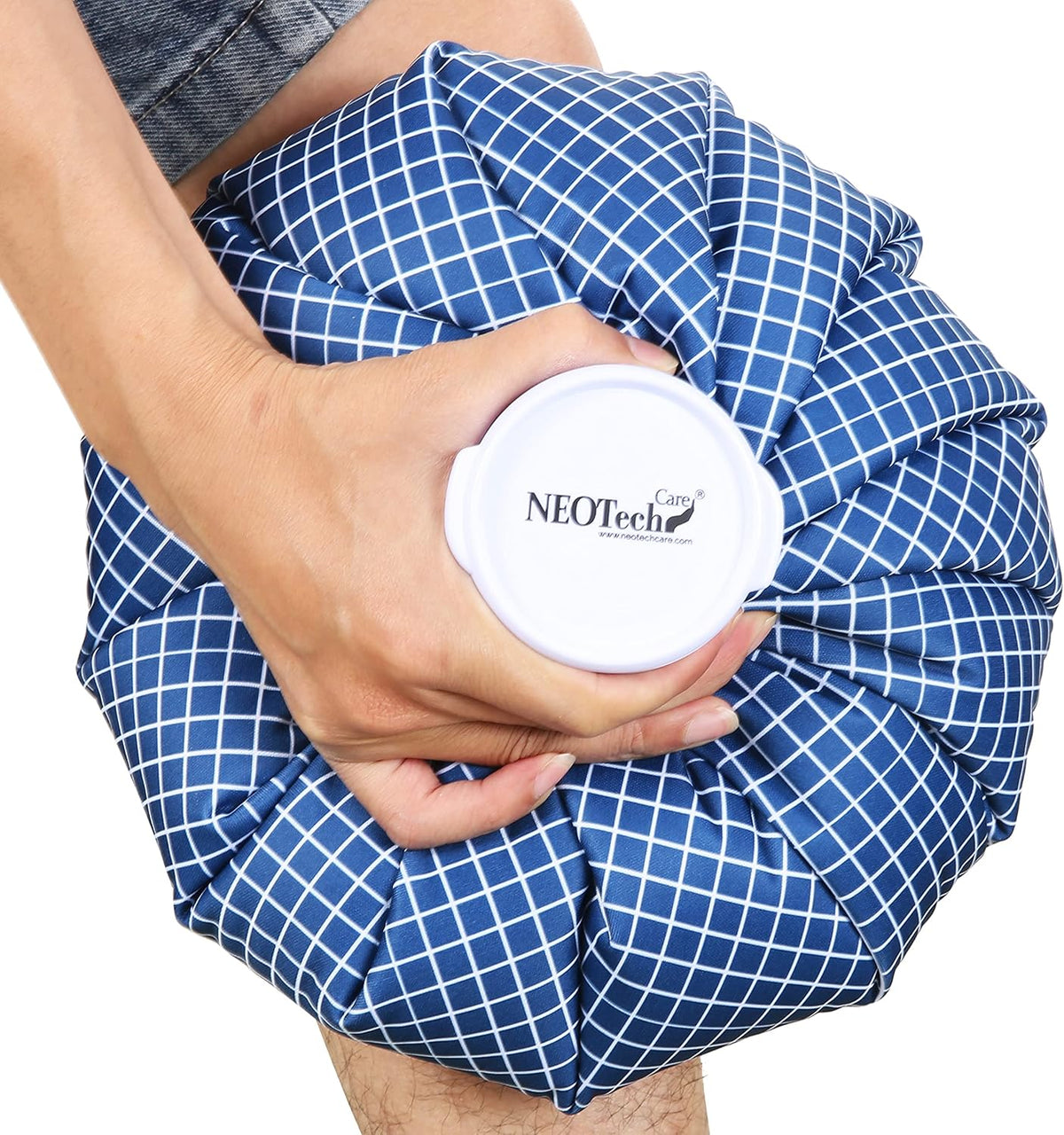 Neotech Care Ice Bag with Screw Top Lid (Smiley Face Design, 8 inch)