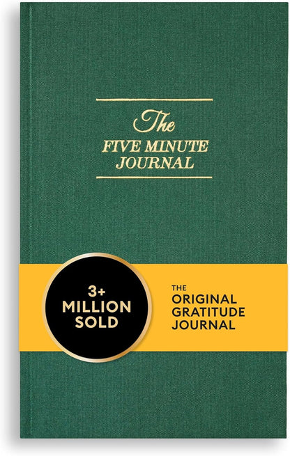 Intelligent Change The Five Minute Journal - Original Daily Gratitude Journal for Women & Men - Mindfulness, Happiness & Daily Reflection - Undated Planner - Affirmation Journal - Gifts for Women