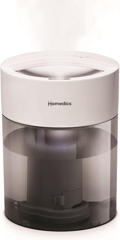 Homedics Cool Mist Humidifiers for Bedroom, Home, Nursery, Office, Plants