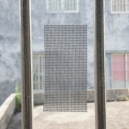SANKEMU Window Screen Repair Kit 2 in X 16.5FT 3-Layer Strong Adhesive & Waterproof Tape Fiberglass Covering mesh, Repair for Window Screen and Screen Door tears Holes