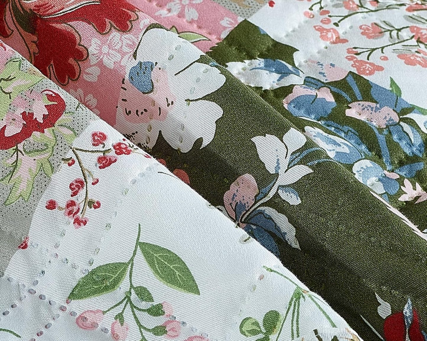 Brilliant Sunshine Burgundy Toile Floral Couch Armrest Cover, 35"×13" | Washable Magazine Holder, Armrest Organizer & Caddy on Sofa, Recliner, Armchair, Storage for Remote Controls, Phone, iPad